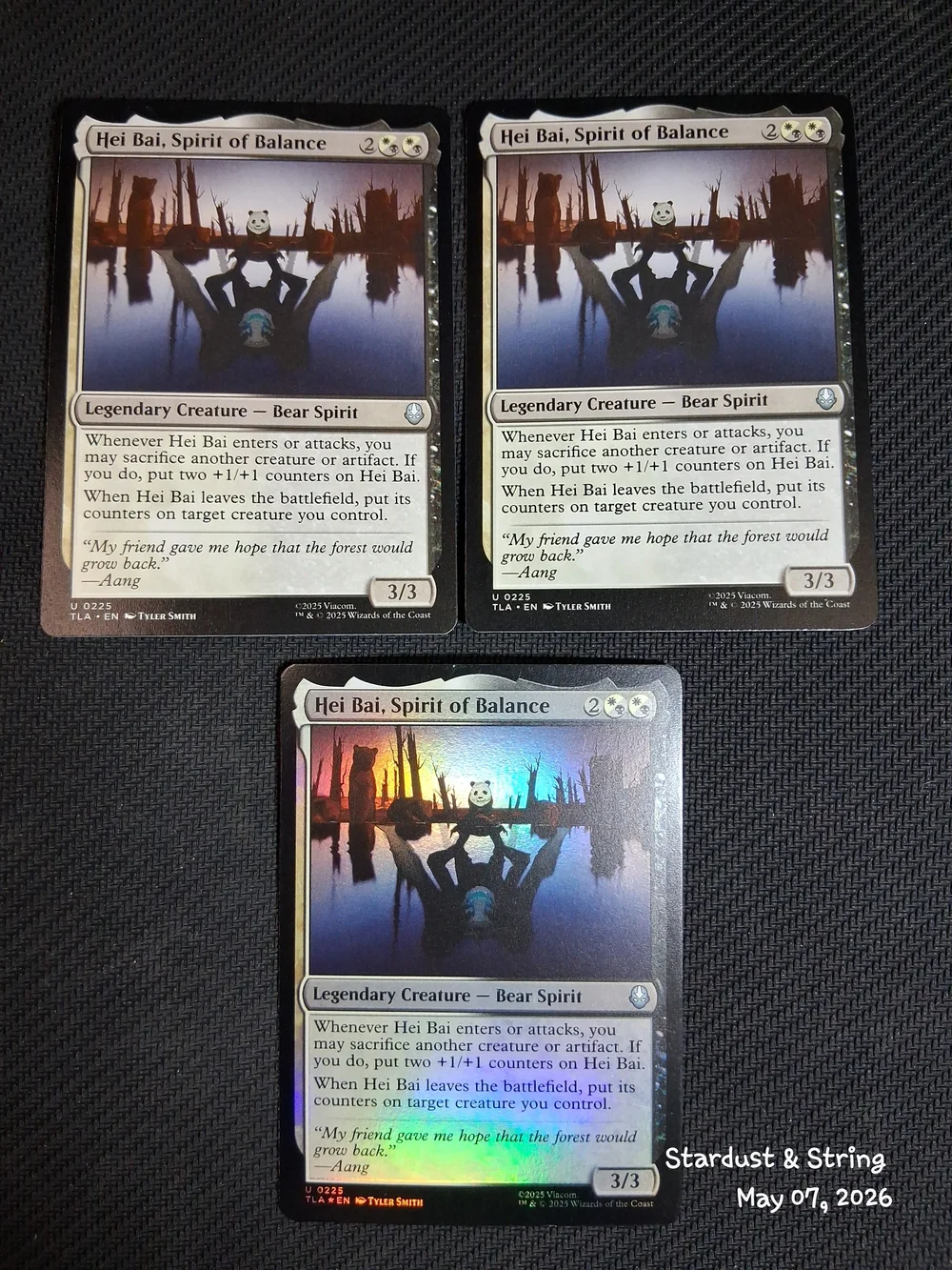 Hei Bai & Wan Shi Tong 12 Card Avatar Set ~ TCG Magic: The Gathering ~ TLA